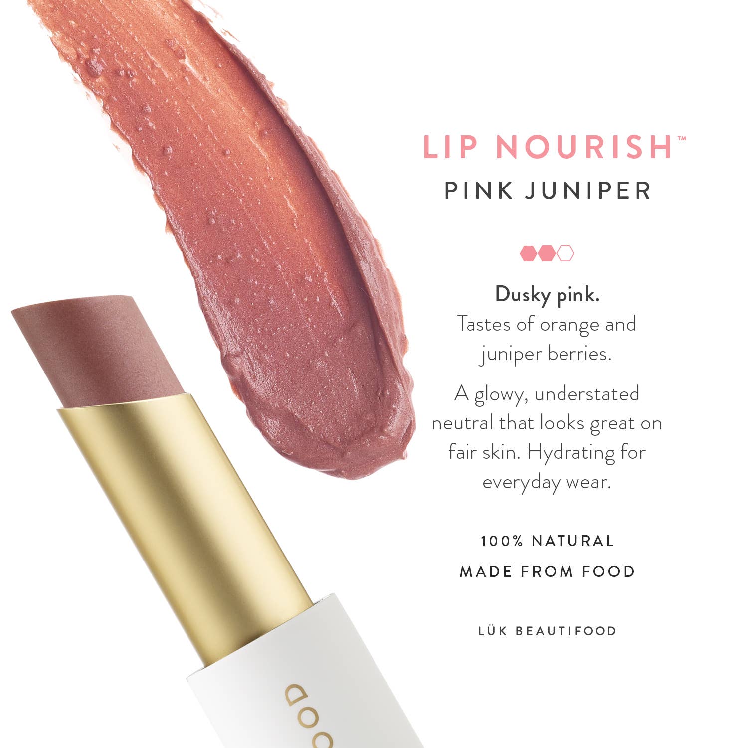 Lip Nourish™ Lipstick - Pink Juniper