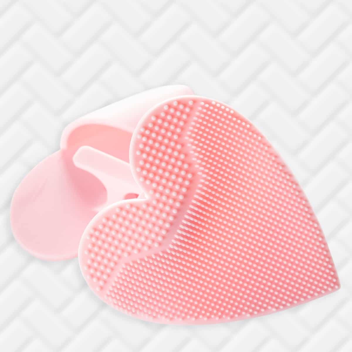Pink Heart Facial Buffer
