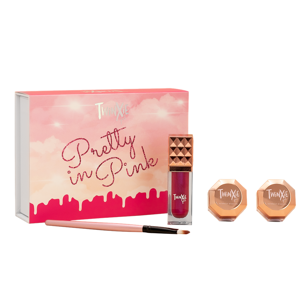 Pretty in Pink Natural Makeup Kit