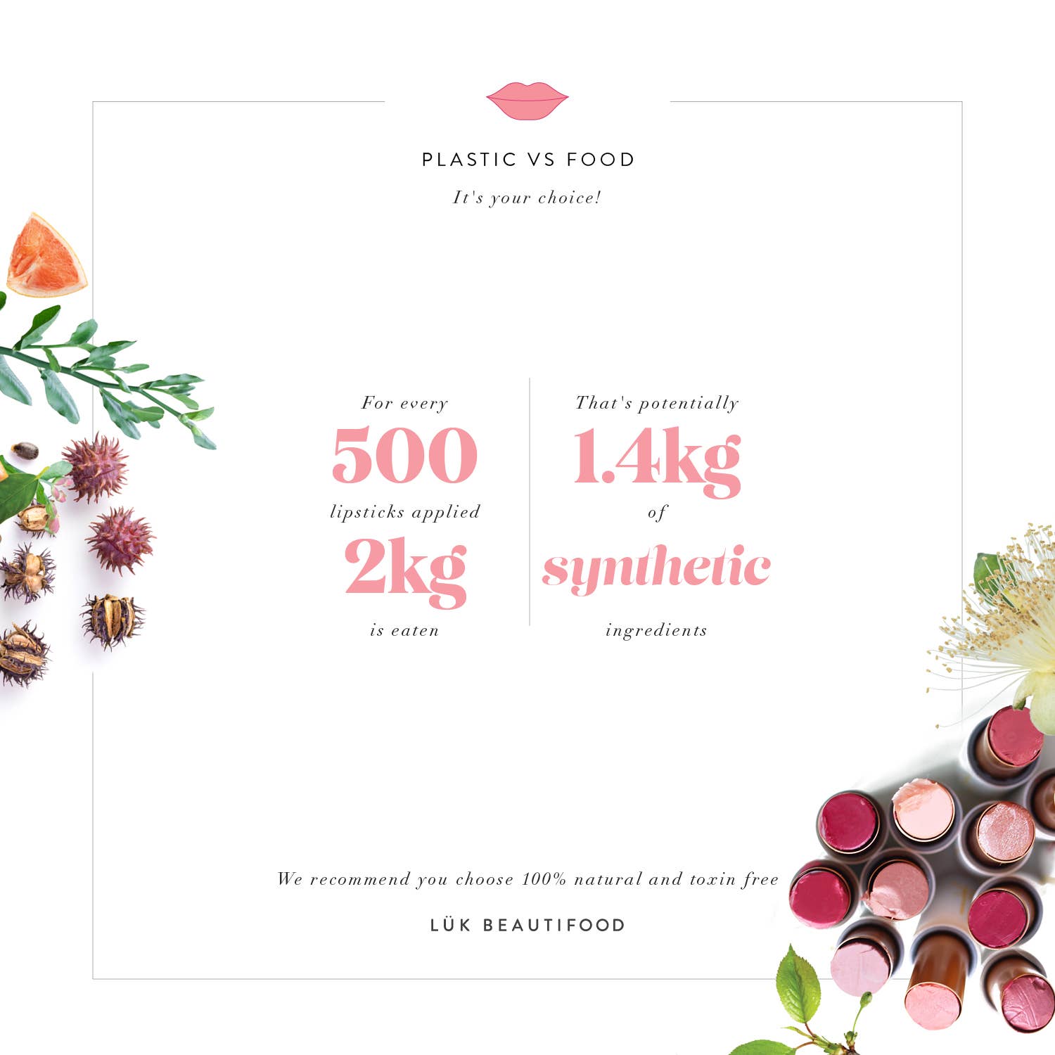 Lip Nourish™ Lipstick - Nude Pink