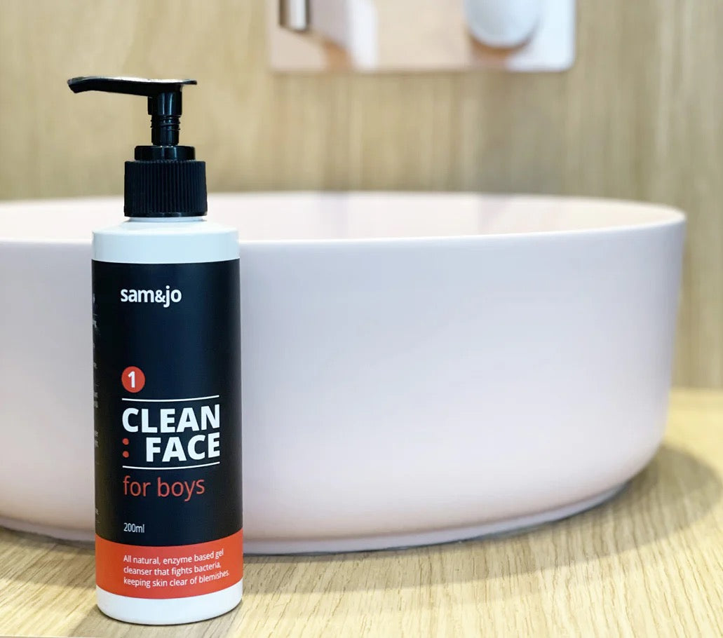 Clean Face Cleanser for Boys