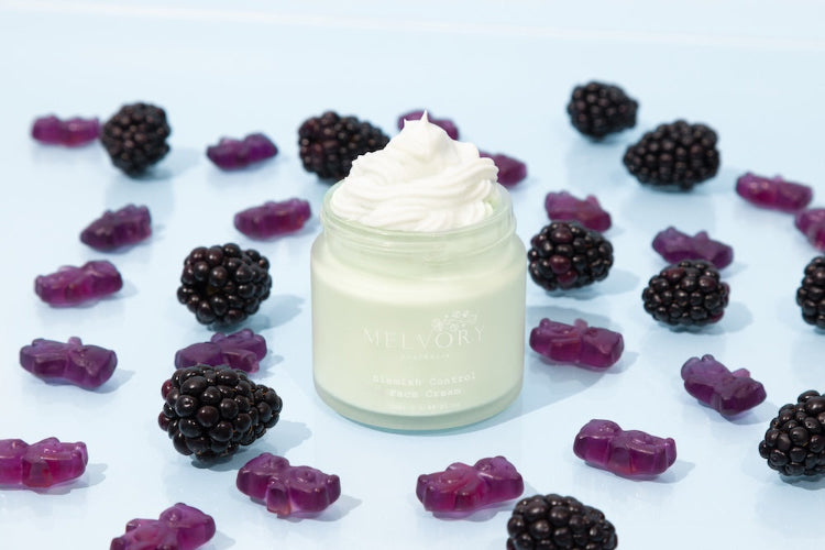 Melvory's Blemish Control is crafted for tweens and teens to combat breakouts, soothes irritation, calms redness, and controls excess oil without over-drying.