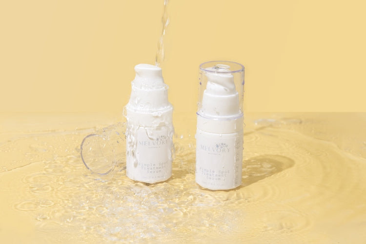 Melvory's gentle and effective natural pimple spot treatment perfect for tweens and teens.