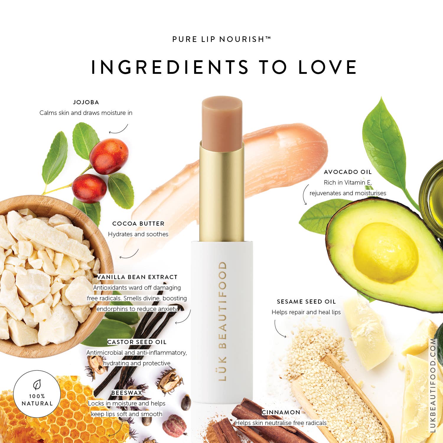 Lip Nourish™ Lipstick - Pure