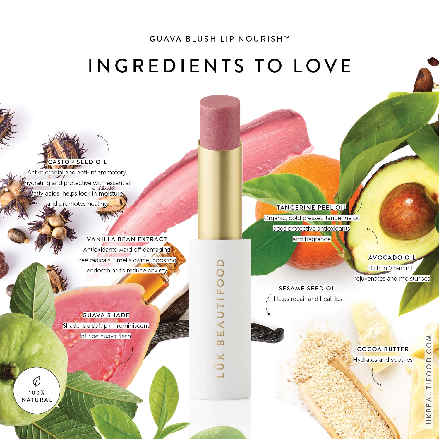 Lip Nourish™ Lipstick - Guava Blush