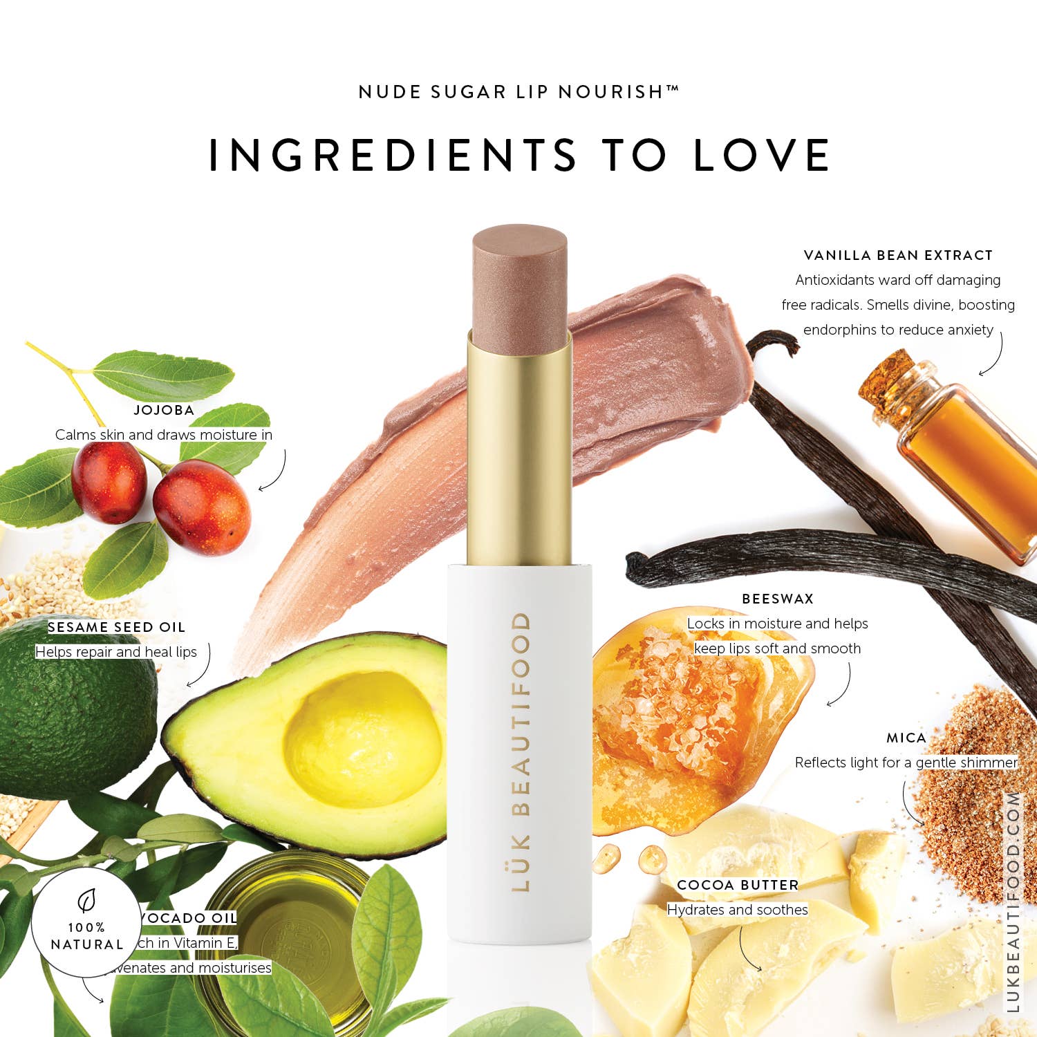 Lip Nourish™ Lipstick - Nude Sugar